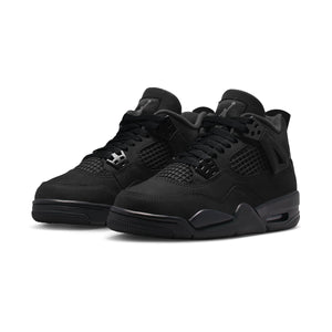 Air Jordan 4 Retro 'Black Cat' Big Kids' Shoes