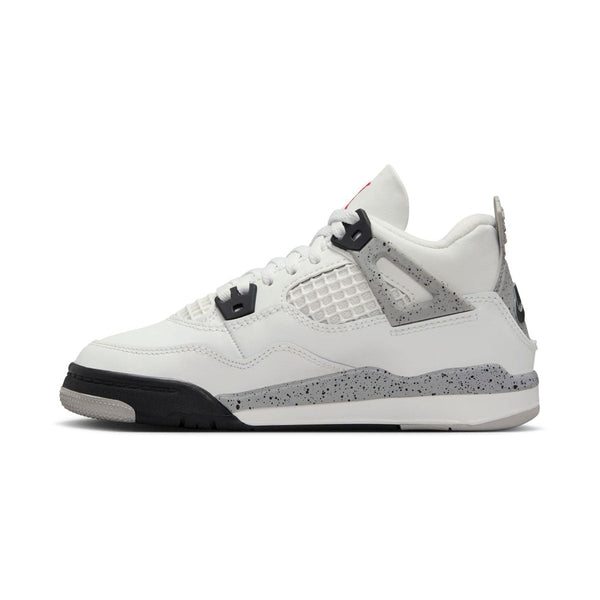 Air Jordan 4 retro ホワイト　28cm Shop Jordan 4 Retro 'White Cement' Little Kids' Shoes