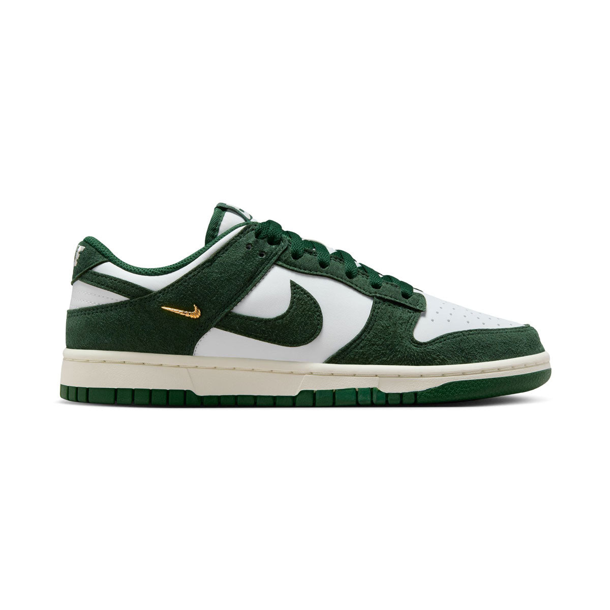 Nike Dunk Low 'Gorge Green Gold Mini Swoosh' Women's Shoes - Nike Dunk Low Women's