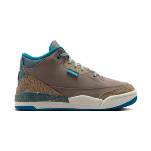 Jordan 3 Retro 'Olive Gray' Little Kids' Shoes