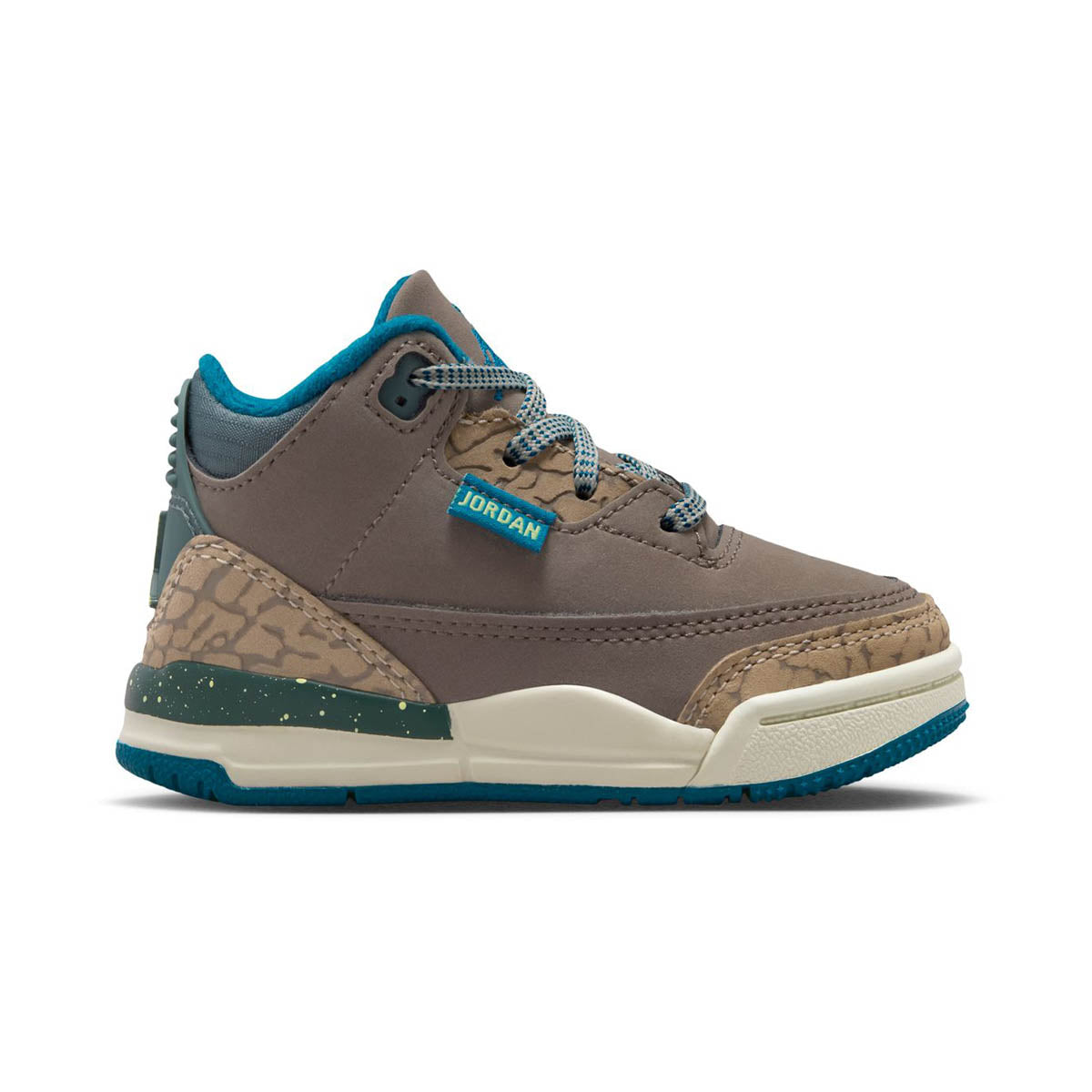 Jordan 3 Retro 'Olive Gray' Baby/Toddler Shoes - Kids Jordans Shoes