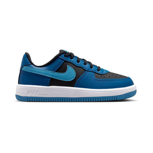 Nike Force 1 Low 'Black Court Blue' Little Kids' Shoes