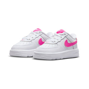 Nike Force 1 Low 'White Laser Fuchsia' Baby/Toddler Shoes