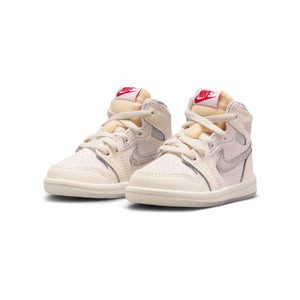 Jordan 1 Retro High OG 'Sail University Red' Baby/Toddler Shoes