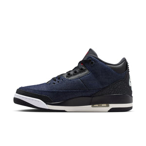 Air Jordan 3 x Levi's® 'Indigo and Gym Red' Men's Shoes