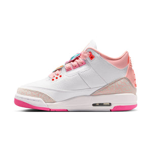 Air Jordan 3 Retro 'Retro Spring Flowers' Big Kids' Shoes