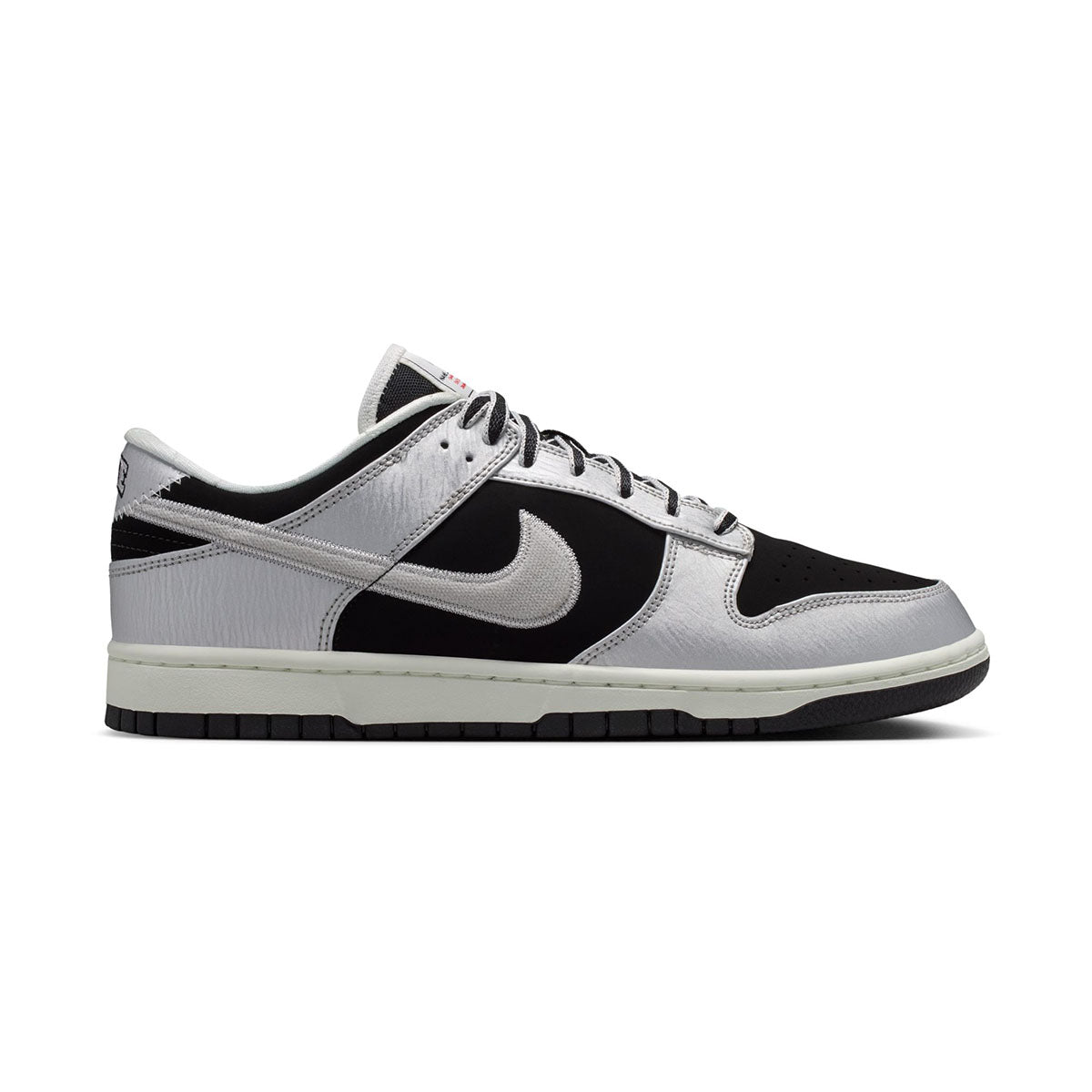 Nike Dunk Low Retro 'Starter Jacket Metallic Silver Black' Men's Shoes - MENS SHOES