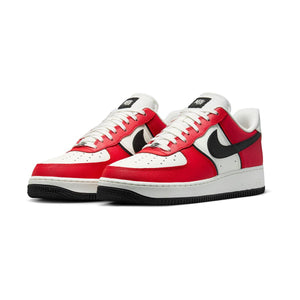 Nike Air Force 1 '07 LV8 'University Red Sail Black' Men's Shoes