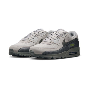 Nike Air Max 90 Premium 'Light Smoke Grey Volt' Men's Shoes