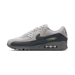 Nike Air Max 90 Premium 'Light Smoke Grey Volt' Men's Shoes