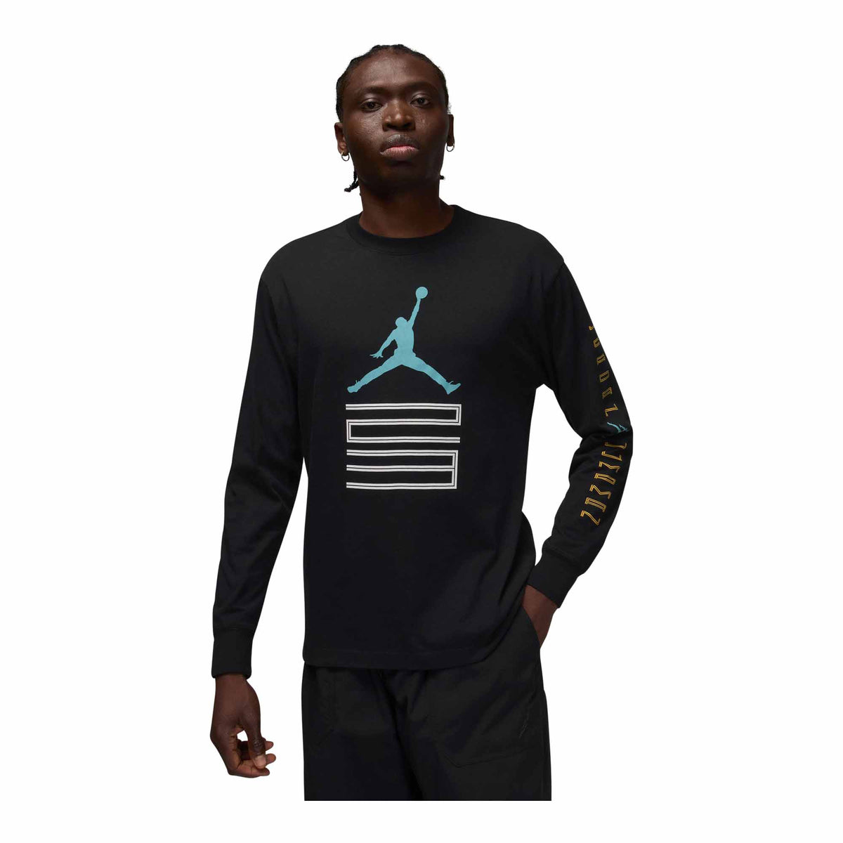 Jordan Brooklyn Men's AJ11 Graphic Long-Sleeve T-Shirt - Clothing
