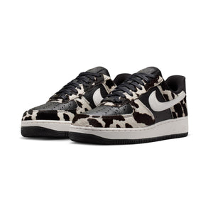 Nike Air Force 1 '07 'Cow Print Black' Women's Shoes