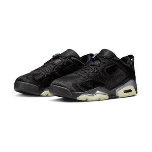 Air Jordan 6 Retro Low 'Blackout' Women's Shoes