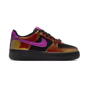 Nike Air Force 1 LV8 'Glam Rock Black Bold Berry' Big Kids' Shoes