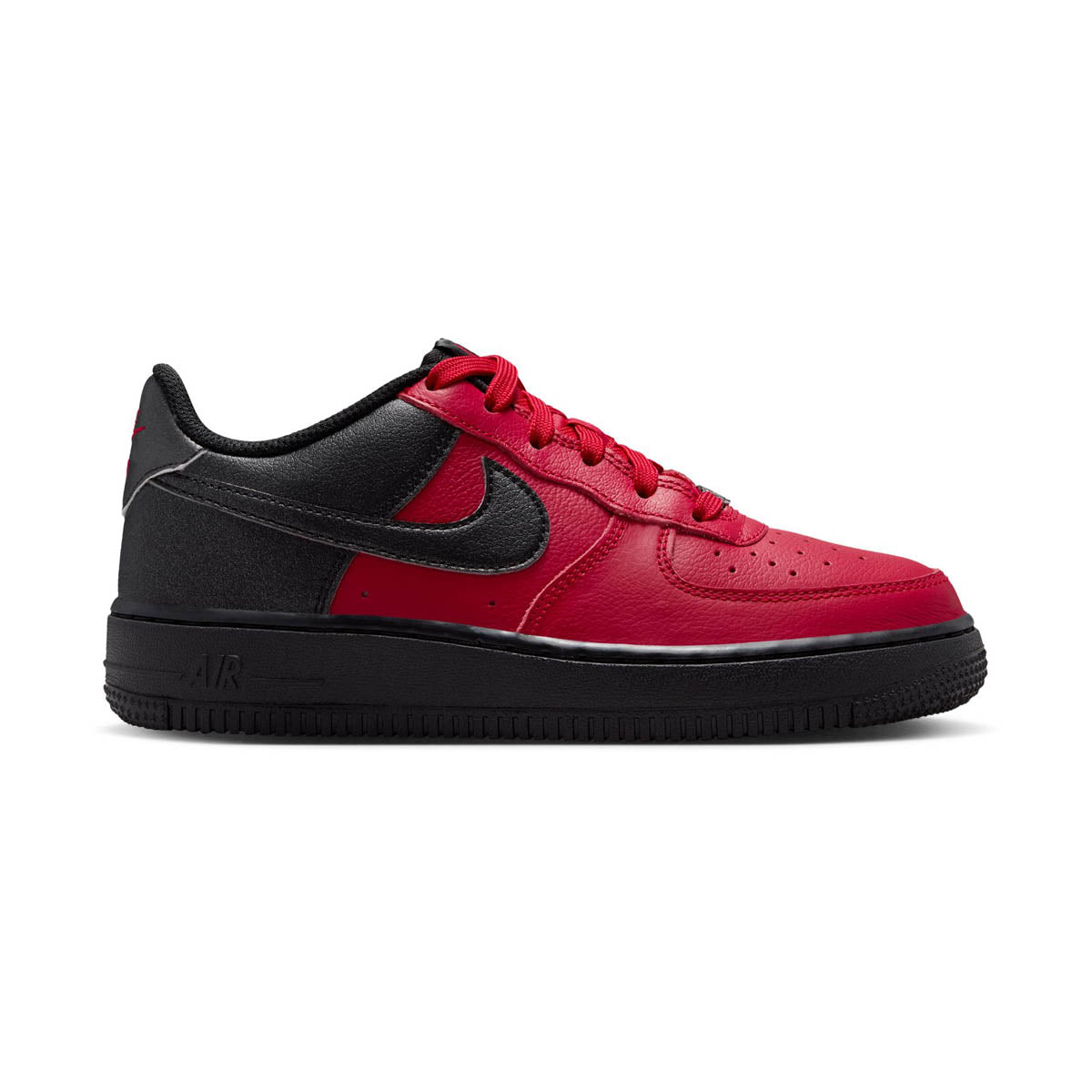 Nike Air Force 1 LV8 'Gym Summit Red White Black' Big Kids' Shoes - Nike Air Force One Shoes