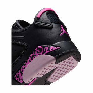 Jordan 6 Retro Low 'Black Fierce Pink' Little Kids' Shoes