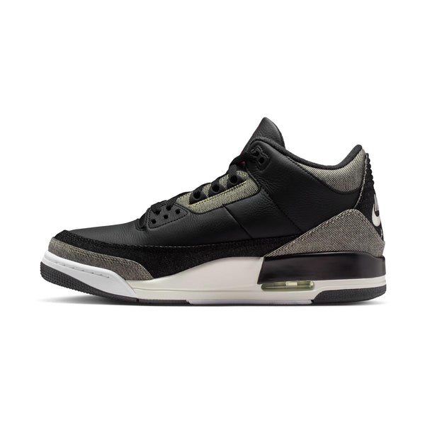 Shop Air Jordan 3 x Levi's® 'Black and White' Men's Shoes