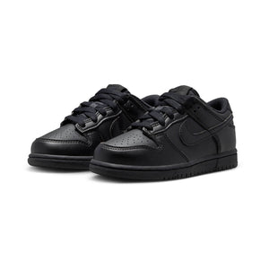 Nike Dunk Low 'Triple Black' Little Kids' Shoes