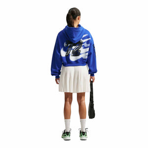 Nike Studio Fleece Medium Weight Women's Cropped Oversized Pullover Hoodie