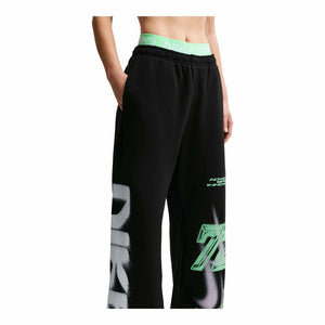 Nike Studio Fleece Medium Weight Women's Oversized High-Rise Straight-Leg Graphic Pants