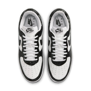 Nike Air Force 1 'Cracked Leather Black White' Men's Shoes