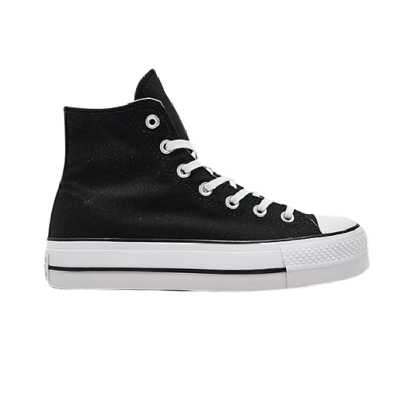 Converse Chuck Taylor All Star Hi 'Platform Black White' Women's Shoes -
