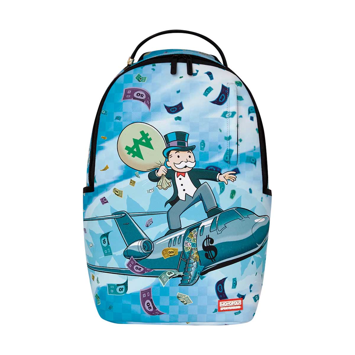 SPRAYGROUND Monopoly Jet Rider Backpack - Backpacks
