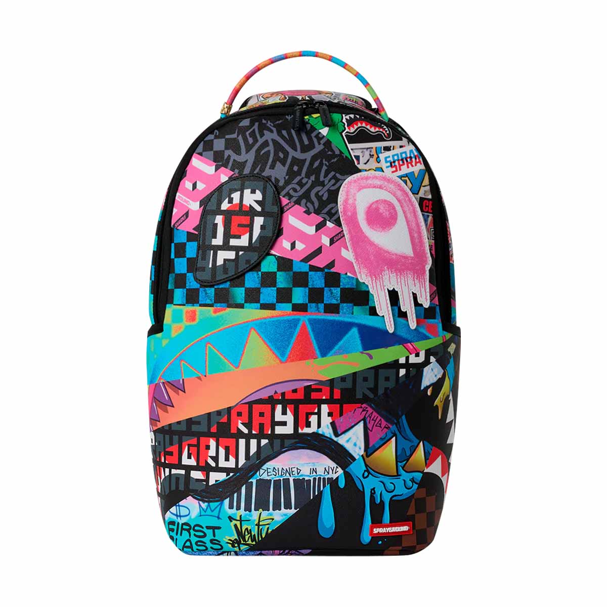 SPRAYGROUND Mood Mode 6 Removable Velcro Eyes Backpack - Backpacks