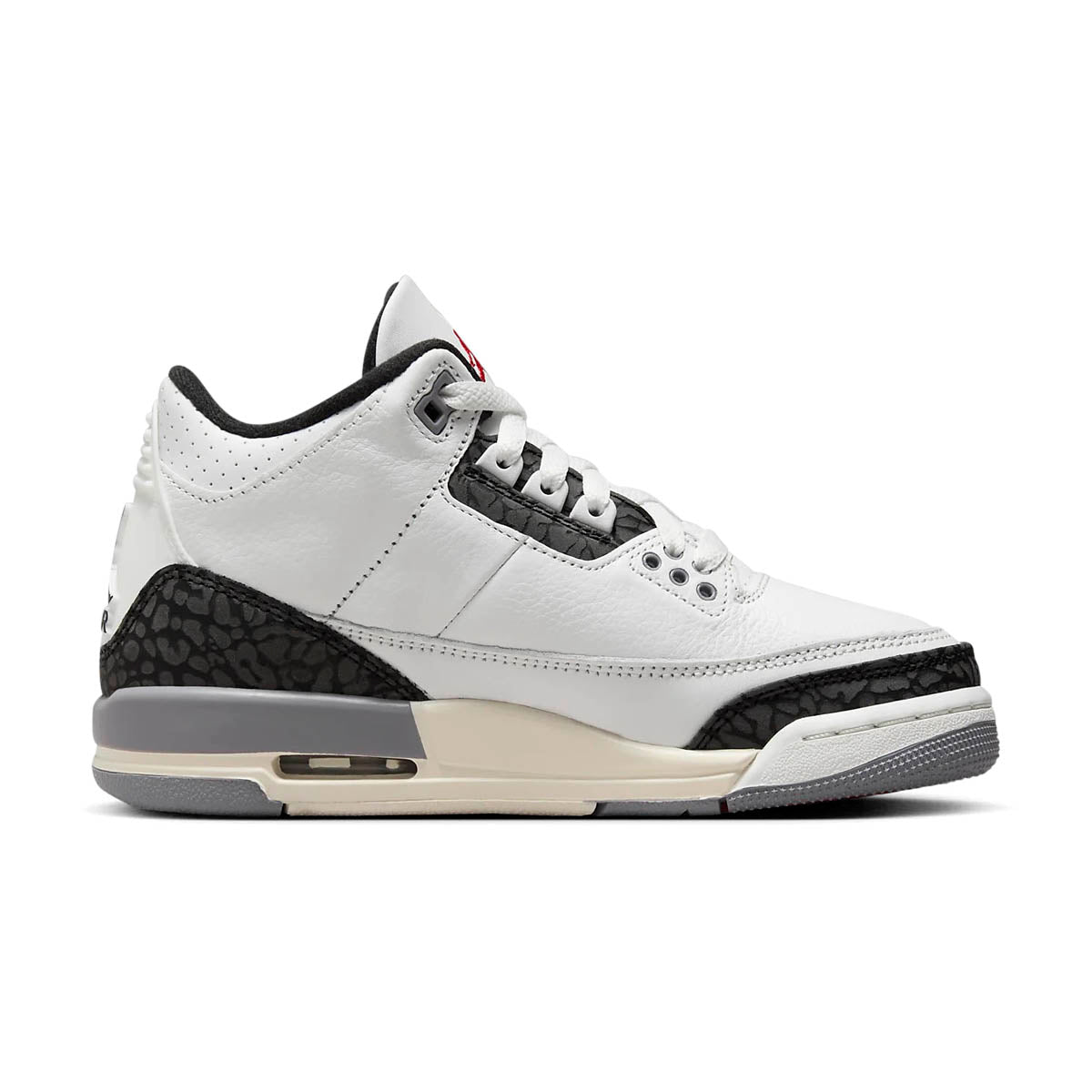 Air Jordan 3 Retro 'Cement Grey' Big Kids' Shoes -