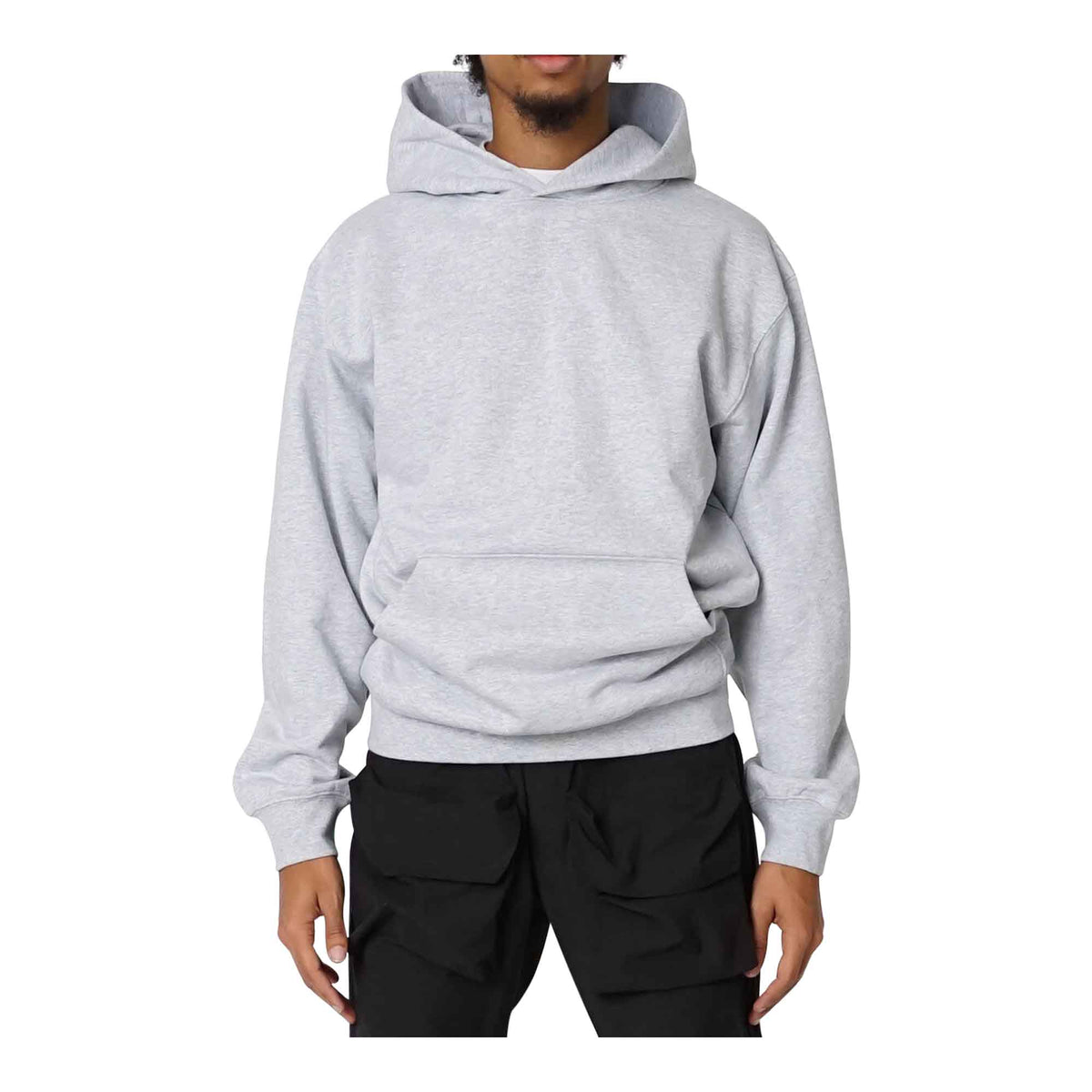EPTM Perfect Boxy Heather Grey Hoodie - Men's Nike pullover hoodies