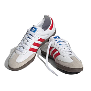 Adidas Samba OG 'White Better Scarlet' Men's Shoes
