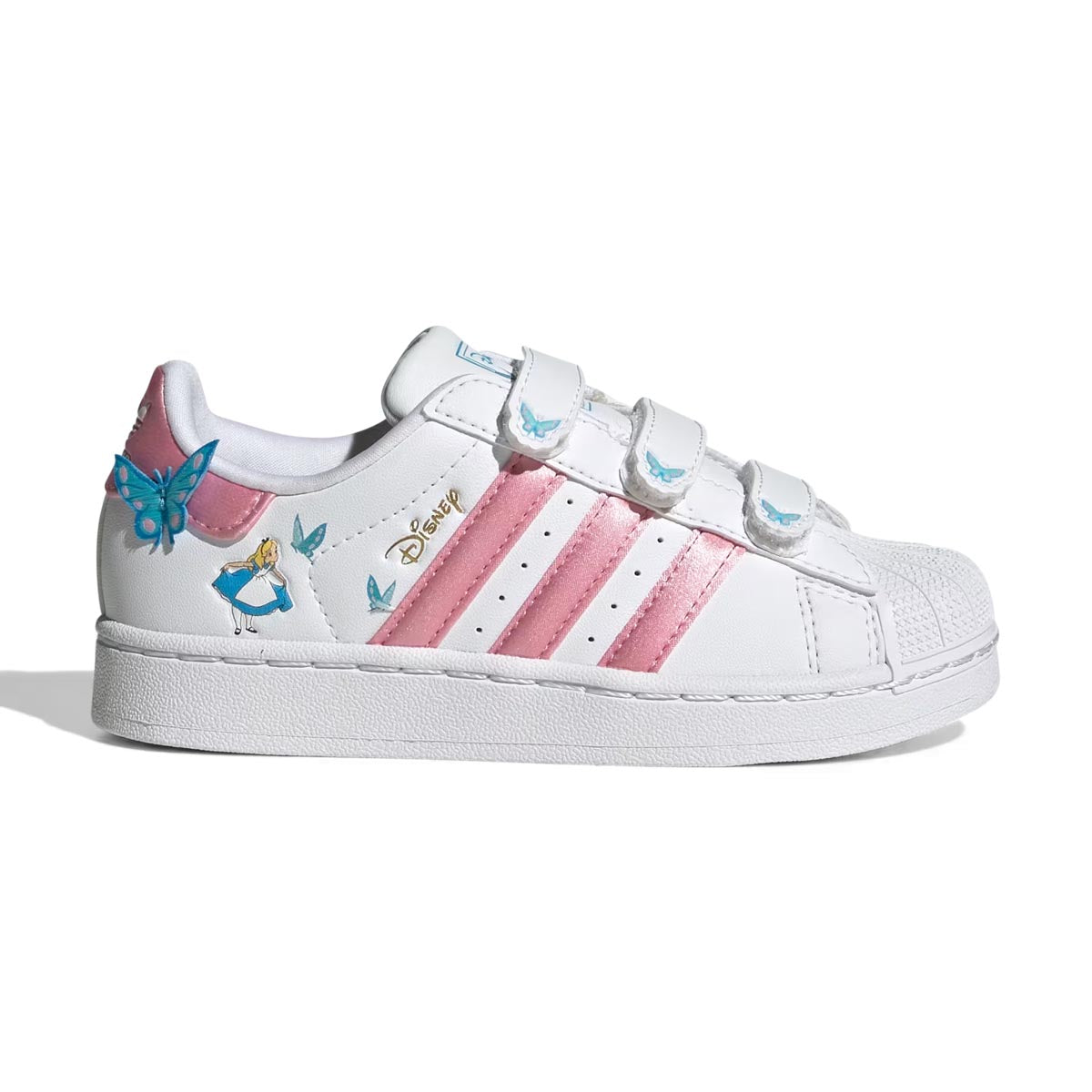 Adidas Disney Superstar II 'Alice in Wonderland' Little Kids' Shoes -