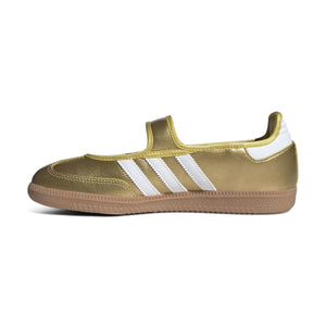 Adidas Samba Jane 'Gold Metallic White' Women's Shoes