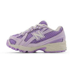 New Balance 740 Bungee Lace 'Taro Angora' Toddler Shoes