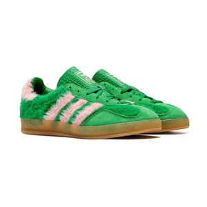 Adidas Gazelle Indoor 'Green Glow Pink' Women's Shoes