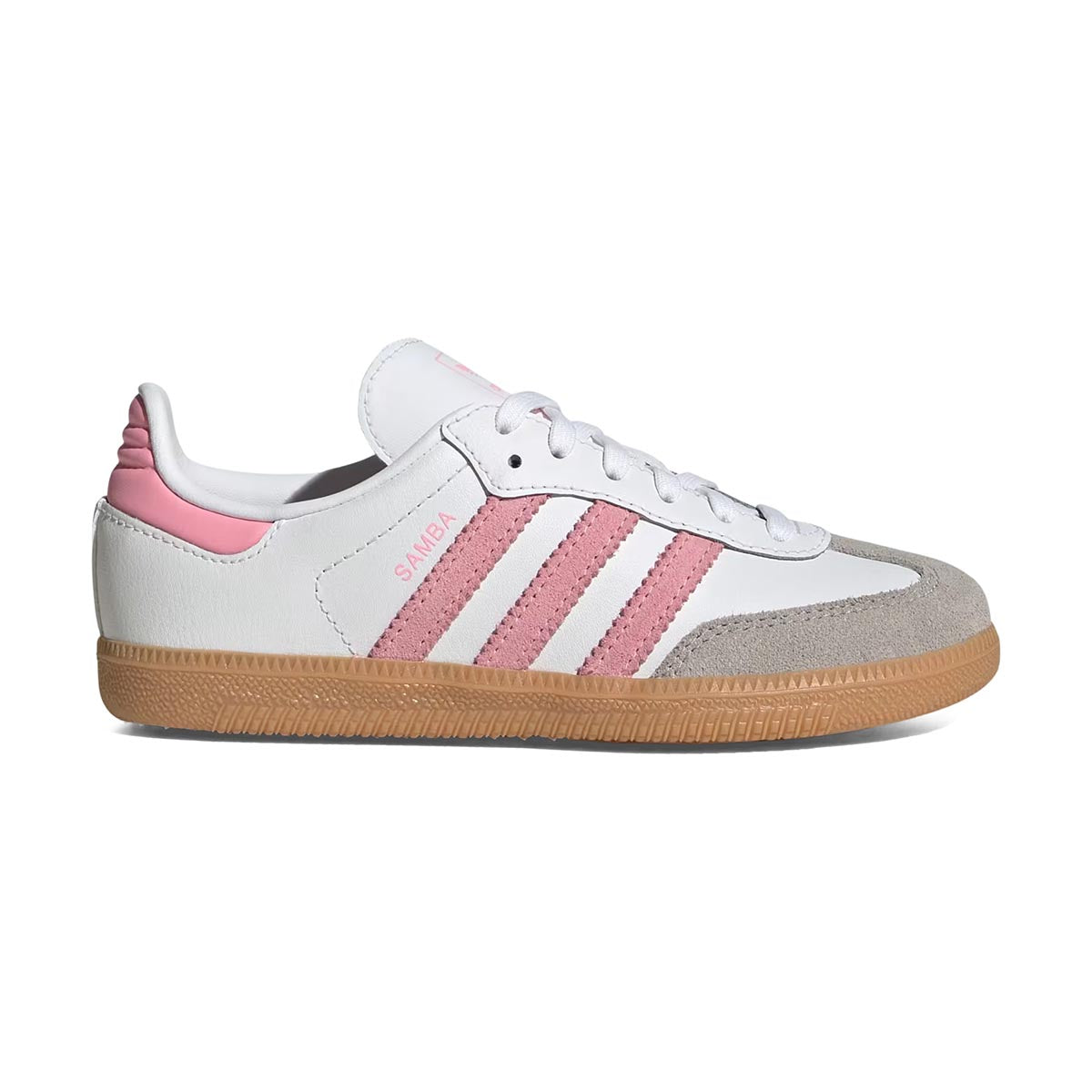 Adidas Samba OG 'White Light Pink Gum' Little Kids' Shoes - Adidas Shoes For Men