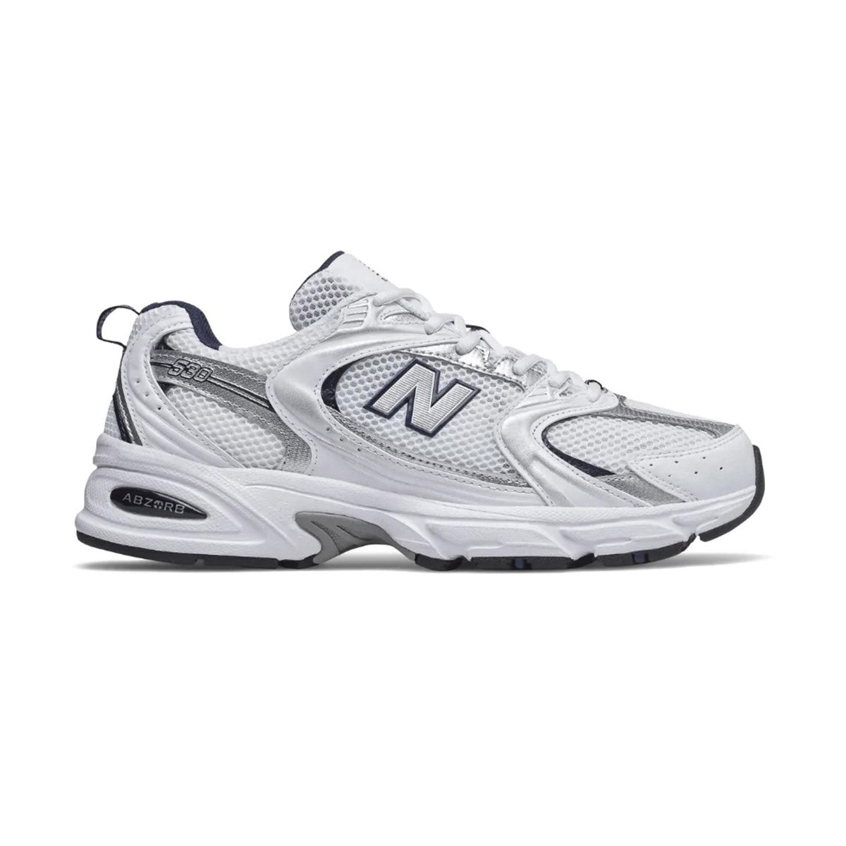 NEW BALANCE 530 'Silver White & Navy' Men's Shoes - New Releases