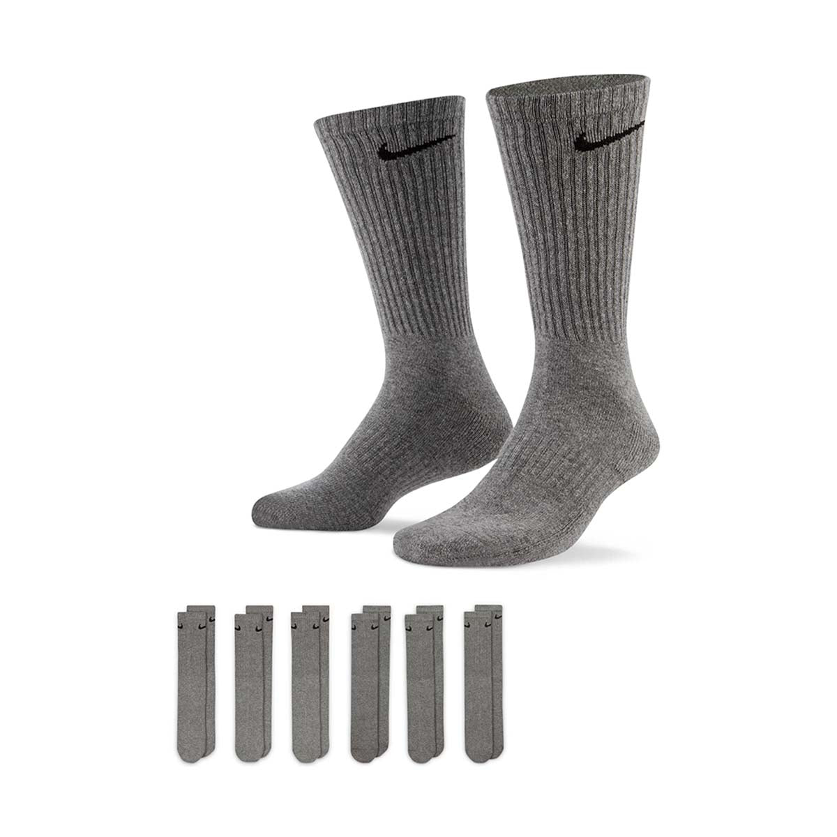 Nike Everyday Cushioned Training Crew Socks (6 Pairs) -