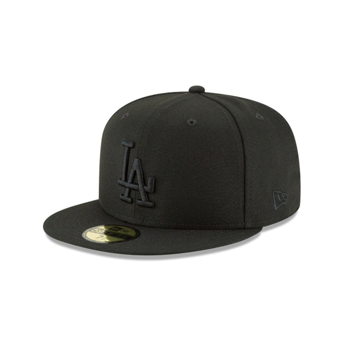 LOS ANGELES DODGERS BLACKOUT BASIC 59FIFTY FITTED -