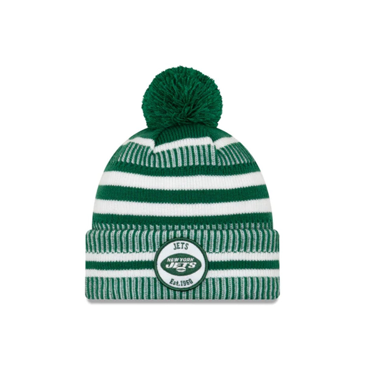 NEW YORK JETS BEANIE_GREEN/WHITE -