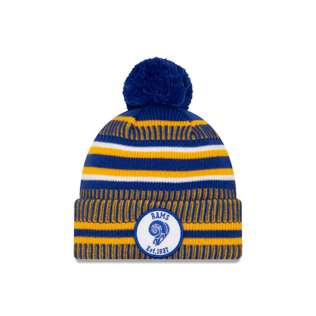 LOS ANGELES RAMS BEANIE BLUE/YELLOW -