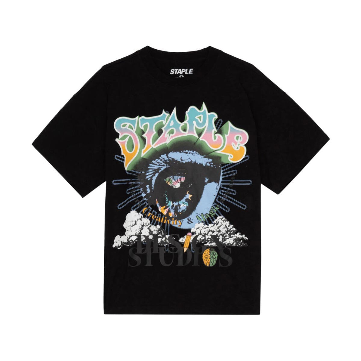 Seeing Eye Black Tee - T-Shirts