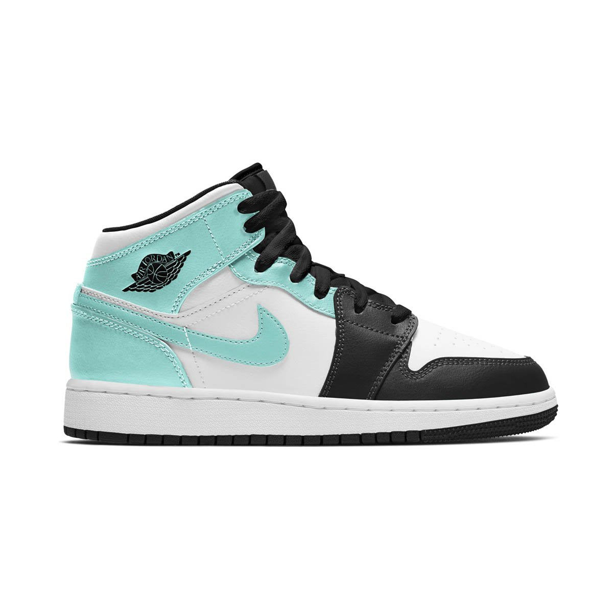 Air Jordan 1 Mid Big Kids' Shoes -