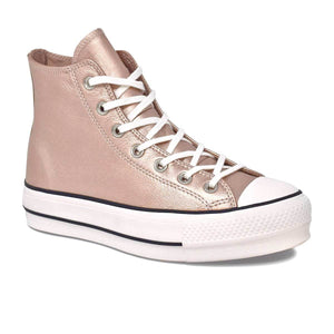 Women's Chuck Taylor All Star Lift Metallic Leather High Top