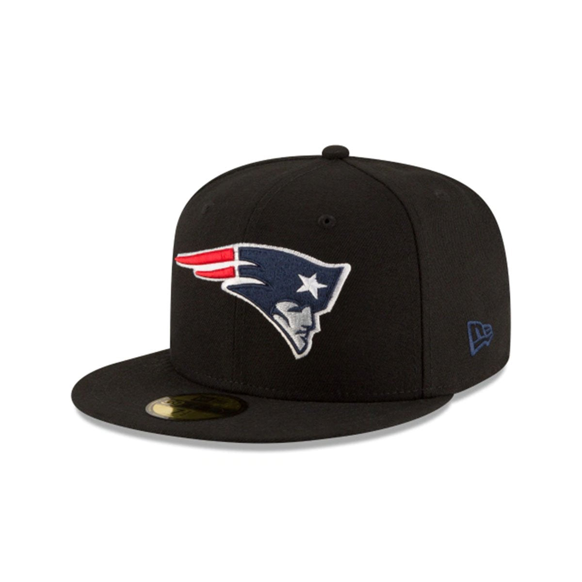 NEW ENGLAND PATRIOTS 59FIFTY FITTED BLACK/BLUE -