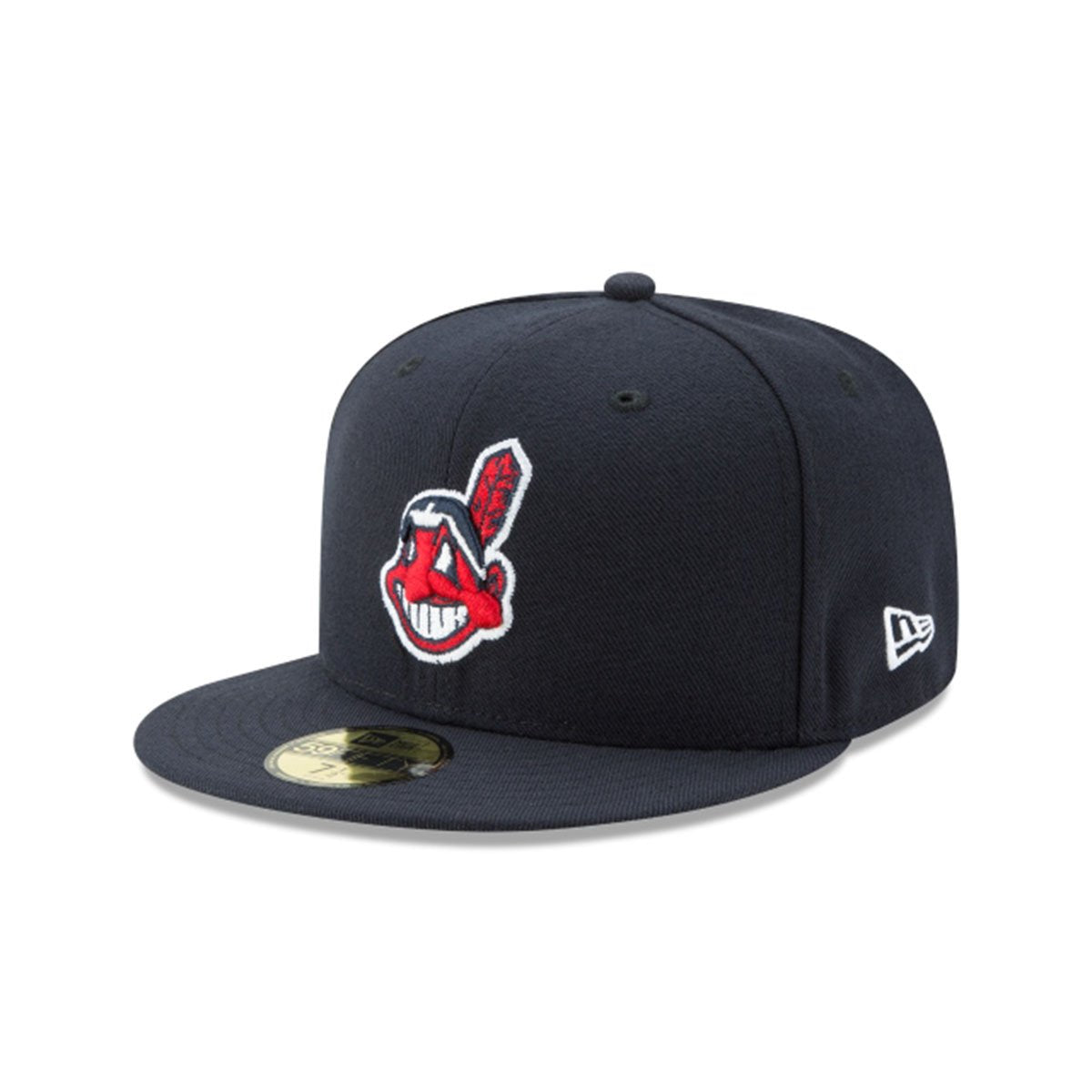 CLEVELAND INDIANS 59FIFTY FITTED BLACK/RED -