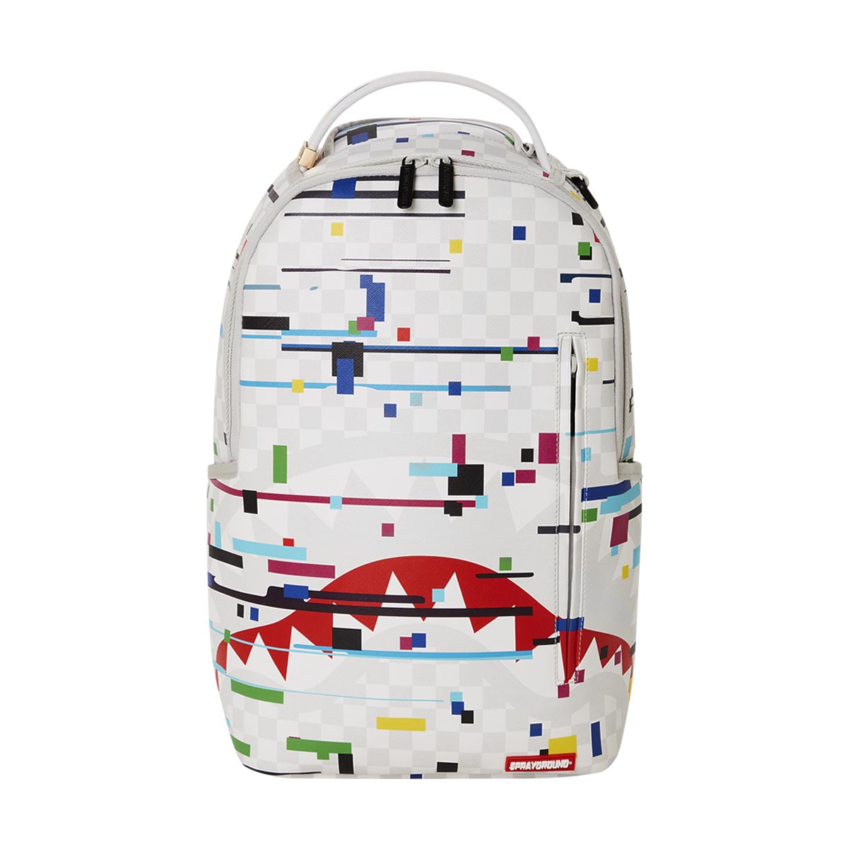 Sharnks in Paris Glitch Rider Backpack -