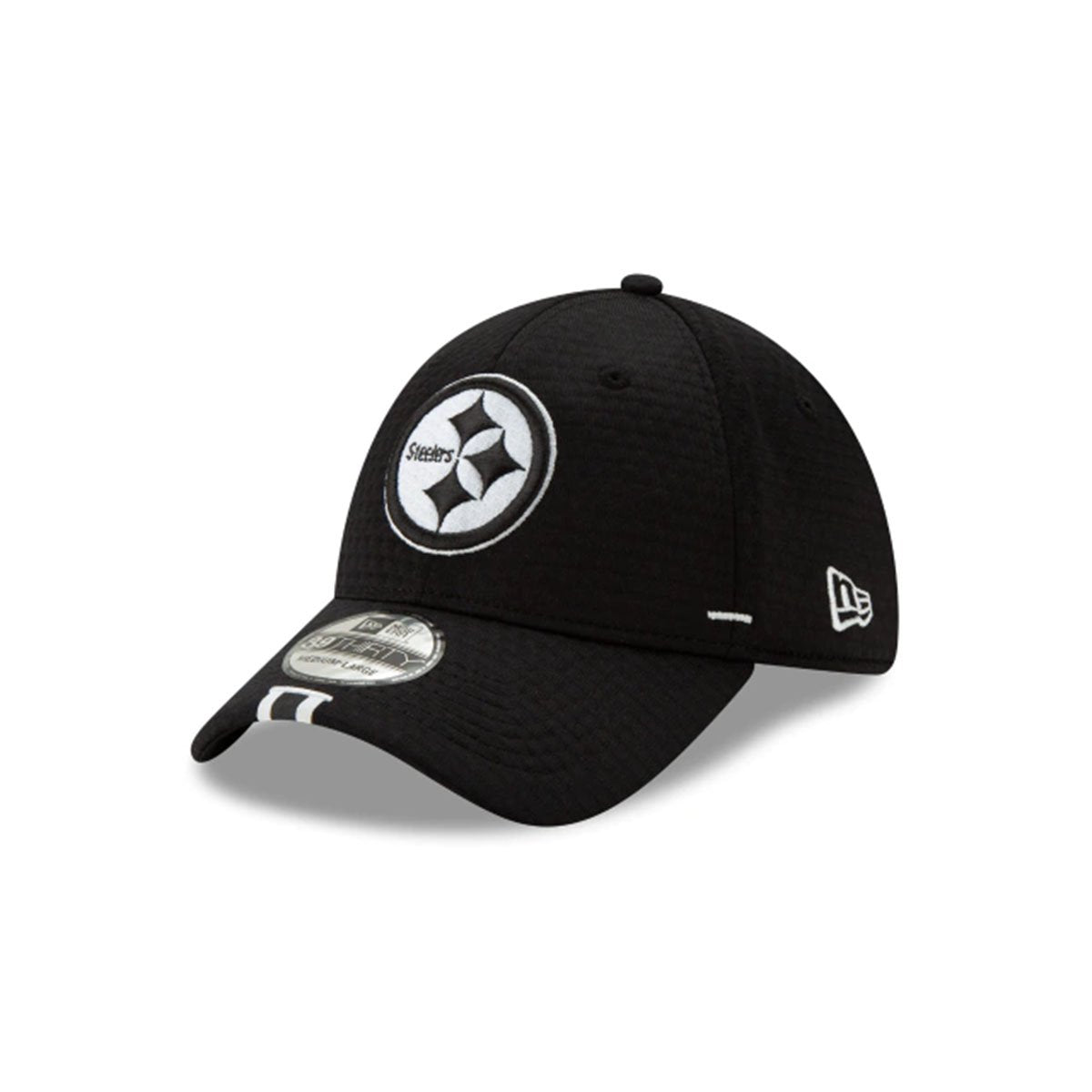 PITTSBURGH STEELERS 39THIRTY STRETCH FIT BLACK/WHITE -