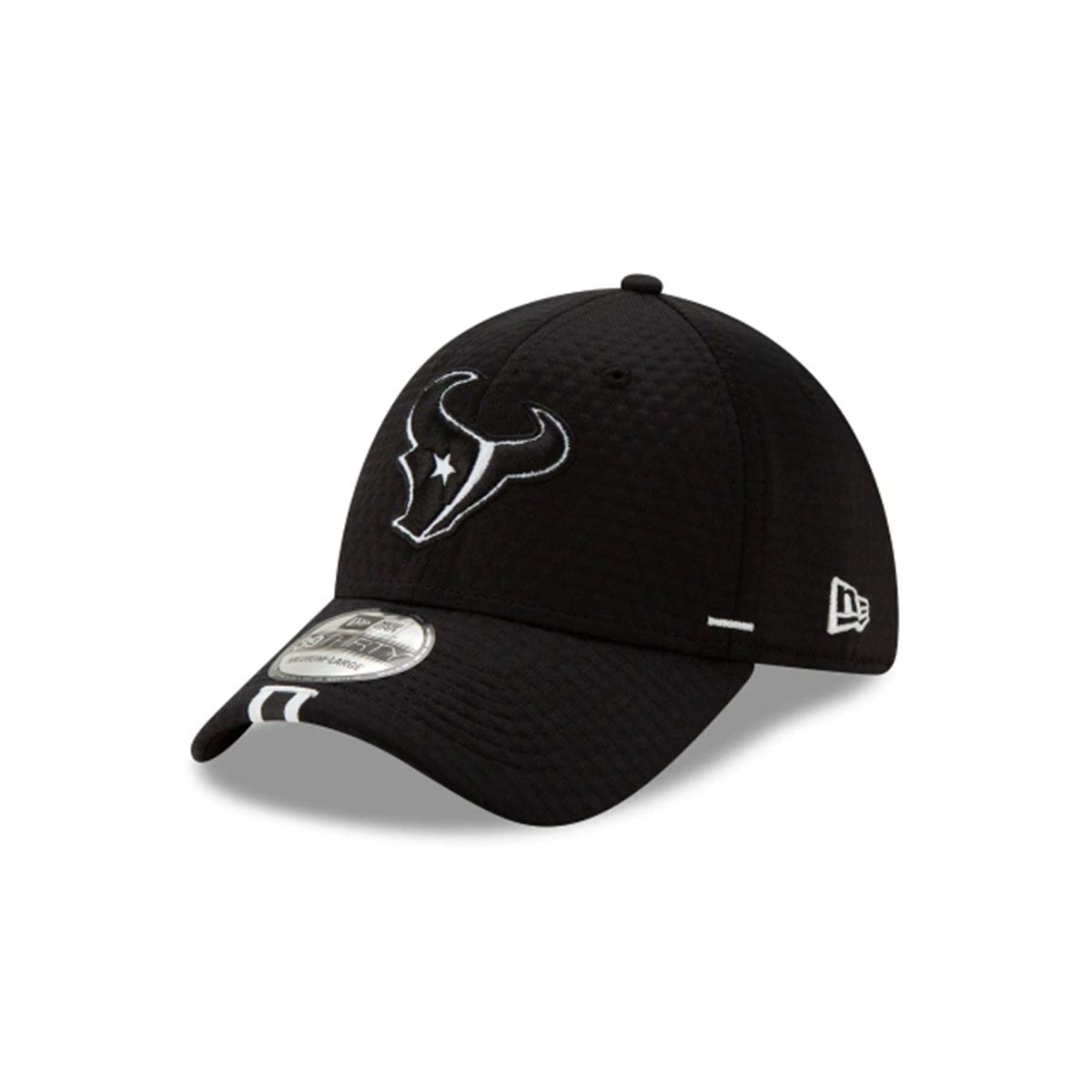 HOUSTON TEXANS 39THIRTY STRETCH FIT BLACK/WHITE -