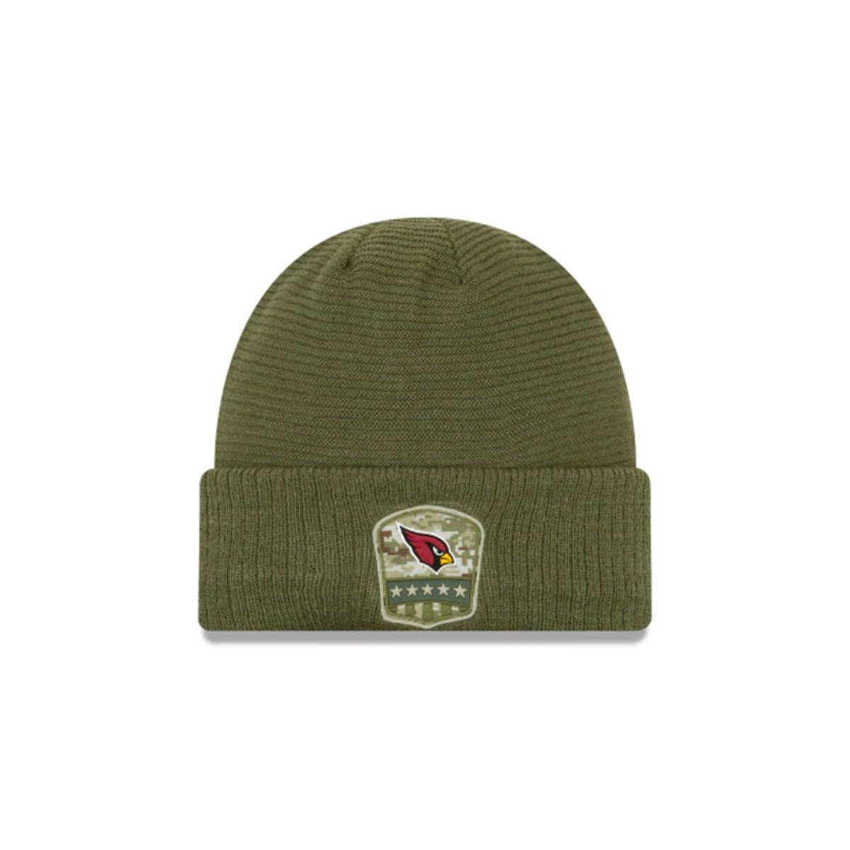 ARIZONA CARDINALS SALUTE TO SERVICE CUFF KNIT GREEN/RED -